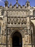 Doorway, Gloucester Cathedral, Gloucester, Gloucestershire, England, United Kingdom Photographic Print by G Richardson