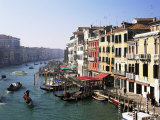View Along the Grand Canal from Rialto Bridge, Venice, Unesco World Heritage Site, Veneto, Italy Photographie par Lee Frost