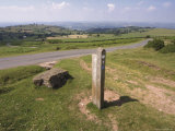 Gospel Pass, Offas Dyke Long Distance Footpath, Black Mountains, Powys, Wales Photographic Print by David Hughes