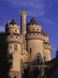 Chateau De Pierrefonds, Forest of Compiegne, Oise, Nord-Picardie (Picardy), France Photographie par David Hughes