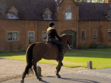 Horse Rider, the Packwood House Estate, Warwickshire, England, United Kingdom Photographic Print by David Hughes