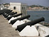 Battlements, Cape Coast Castle, Dating from 1652, Unesco World Heritage Site, Ghana, West Africa Photographic Print by David Poole