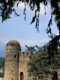 Compound Walls, Royal Enclosure, 17th Century Castle, Gondar, Ethiopia, Africa Photographic Print by David Poole