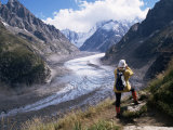 Mer De Glace, Chamonix, Haute Savoie, France Photographic Print by Michael Jenner