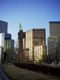 Civic Center Plaza, Skyscrapers in the Evening, Denver, Colorado, USA Photographic Print by Christopher Rennie