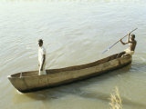 Dug out Canoe on the River Nile at Mongala, Southern Area, Sudan, Africa Photographic Print by Jack Jackson