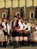 Harvest Festival Celebrations in Rynek Glowny Square, Krakow, Poland Photographie par Christopher Rennie