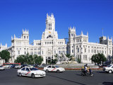 Palacio De Comunicaciones, Plaza De La Cibeles, Madrid, Spain Photographic Print by Hans Peter Merten