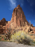 Sandstone Cliffs, Arches National Park, Moab, Utah, USA Photographic Print by Lee Frost