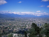 Santiago and the Andes Beyond, Chile, South America Photographic Print by Christopher Rennie