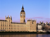 Houses of Parliament and Big Ben, Westminster, London, England, United Kingdom Photographic Print by Hans Peter Merten