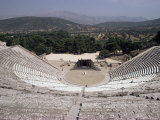 Restored Theatre, Epidaurus, Unesco World Heritage Site, Greece Photographie par Jack Jackson