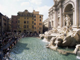 Trevi Fountain, Rome, Lazio, Italy Photographic Print by Hans Peter Merten