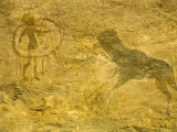 Rock Paintings, Tassili, Algeria, North Africa, Africa Photographic Print by Jack Jackson