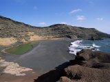 El Golfo, Lanzarote, Canary Islands, Spain, Atlantic Photographie par Hans Peter Merten
