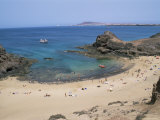 Playa De Papagayo, Lanzarote, Canary Islands, Spain, Atlantic Photographie par Hans Peter Merten
