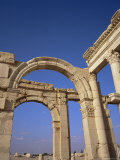 Graeco-Roman Columned Main Street, AD, Unesco World Heritage Site Photographie par Christopher Rennie
