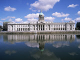 Customs House and River Liffey, Dublin, Eire (Republic of Ireland) Fotografie-Druck von Hans Peter Merten