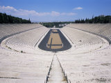 Panathenaikos Stadium, Athens, Greece Photographic Print by Hans Peter Merten