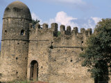 Compound Walls, Royal Enclosure, 17th Century Castle, Gondar, Ethiopia, Africa Photographic Print by David Poole