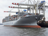 Shipping, Port, Hamburg, Germany Photographic Print by Hans Peter Merten