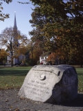 Memorial to the First Confrontation Between Minutemen and British on 19 April 1775 Photographie par Christopher Rennie
