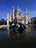 Karlskirche, Vienna, Austria Lámina fotográfica por Hans Peter Merten Karlskirche, Vienna, Austria Lámina fotográfica por Hans Peter Merten