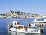 Ibiza Town, Ibiza, Balearic Islands, Spain, Mediterranean Photographie par Hans Peter Merten