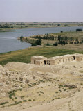 Mari and the Euphrates River, Syria, Middle East Photographic Print by Michael Jenner