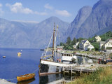 Aurlandsfjorden, Song Og Flordane, Norway, Scandinavia Photographic Print by Hans Peter Merten