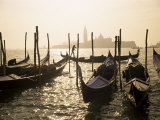 View Towards San Giorgio Maggiore, and Gondolas, Venice, Veneto, Italy Photographic Print by Lee Frost