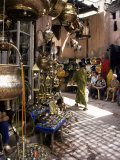 Handicraft Souk, Marrakech, Morocco, North Africa, Africa Photographic Print by Michael Jenner