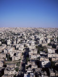 Jebel Amman and Citadel from the Jordan Tower at 3rd Circle, Amman, Jordan, Middle East Photographic Print by Christopher Rennie