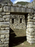 Royal Sector, Inca Site, Machu Picchu, Unesco World Heritage Site, Peru, South America Photographic Print by Christopher Rennie