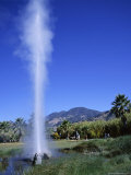 Old Faithful Geyser, with Pressure of 1000Lbs Per Square Foot, California Photographie par Christopher Rennie