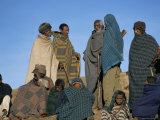 Local People, Debirichwa Village, Simien Mountains National Park, Ethiopia, Africa Photographic Print by David Poole