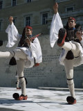 Republican Guard, Parliament, Syntagma, Athens, Greece Photographic Print by Christopher Rennie