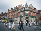 Semi Pedestrianised Broad Street, with Lloyds Bank, Reading, Berkshire, England, U.K. Photographic Print by Julian Pottage