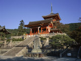 Exterior of Kiyomizu-Dera Temple, Dating from 1633, Kyoto, Kansai, Japan Photographic Print by Christopher Rennie