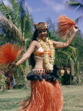 Hula Dance in Kapiolani Park, Waikiki, Hawaii, Hawaiian Islands, USA Photographic Print by Ursula Gahwiler