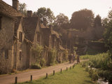 Houses Dating from the 14th Century, Arlington Row, Bibury, Gloucestershire, the Cotswolds, England Photographic Print by J Lightfoot