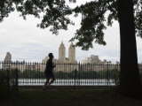 Jogger, Central Park, Manhattan, New York City, New York, USA Photographic Print by Amanda Hall