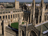 All Souls College and Quadrangle, Oxford, Oxfordshire, England, United Kingdom Photographic Print by Duncan Maxwell