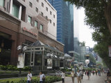 Orchard Road, Singapore's Premier Shopping Street, Singapore, Southeast Asia Lámina fotográfica por Amanda Hall