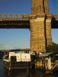 The River Cafe Under Brooklyn Bridge, Brooklyn, New York City, New York, USA Photographic Print by Amanda Hall