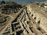 Arrow Headed Fortification Wall of the Old Phoenician City Dating from the 3rd Millennium Bc Photographie par Ursula Gahwiler