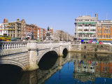 O'Connell Bridge, Dublin, Ireland/Eire Photographic Print by J Lightfoot