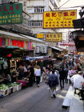 Gage Street, Mid-Levels, Hong Kong Island, Hong Kong, China Photographic Print by Amanda Hall