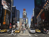 Times Square, Manhattan, New York City, New York, USA Photographic Print by Amanda Hall