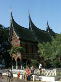 Minangkabu House, Now a Museum, Bukittinggi, Sumatra, Indonesia, Southeast Asia Photographic Print by Robin Hanbury-tenison